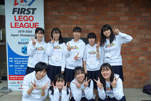 FLL東日本大会にて（Friends Fab）