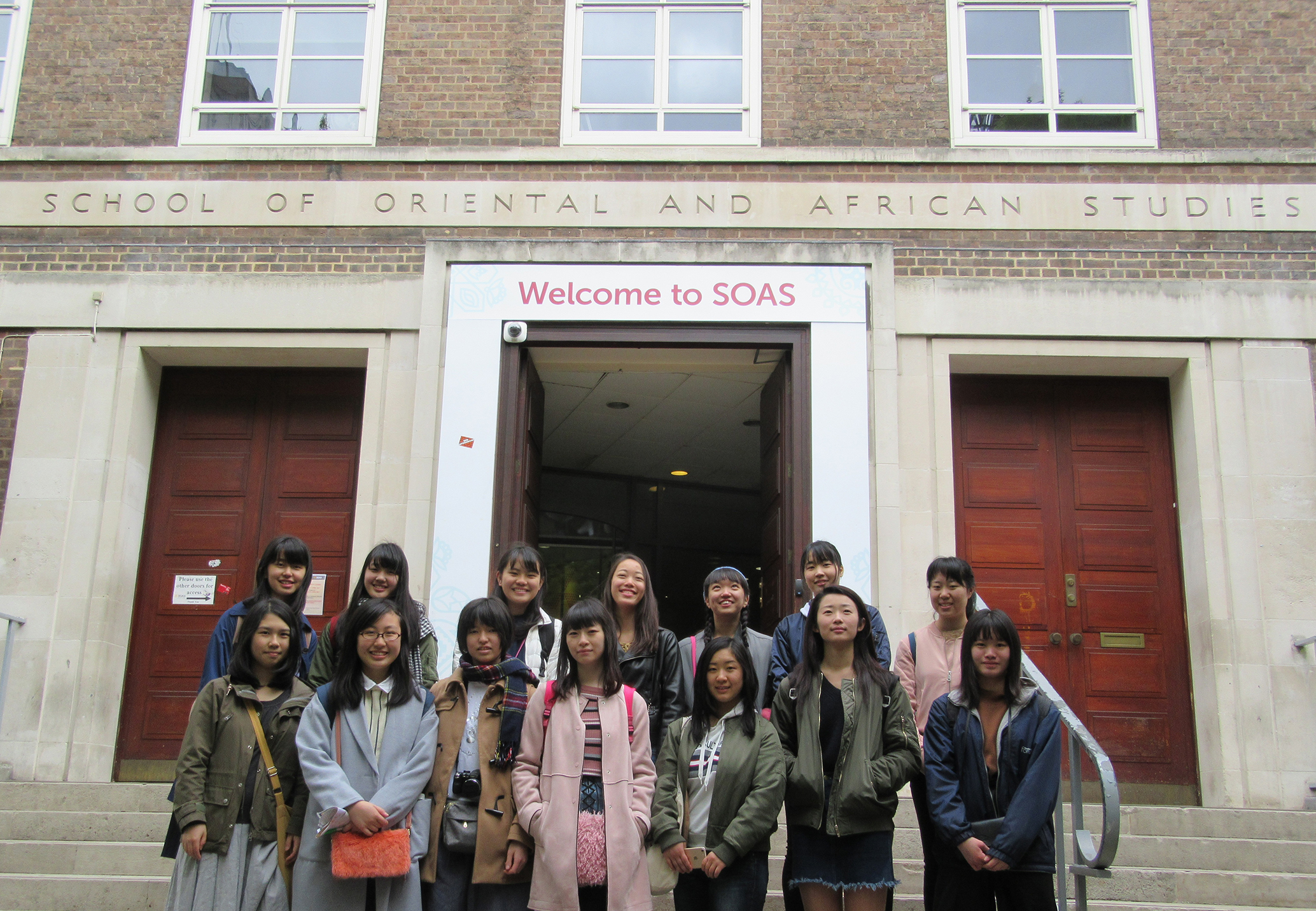 ロンドン大学での研修の様子